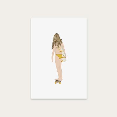 Bombinate.com Boardwalk Art Print Unframed