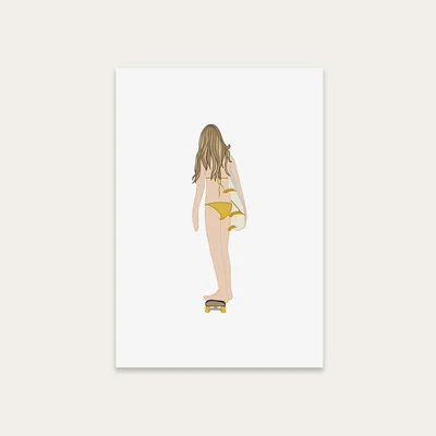 Bombinate.com Boardwalk Art Print Unframed
