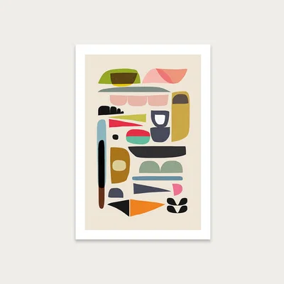 Bombinate.com Nord Art Print Unframed