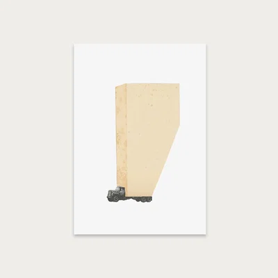 Bombinate.com Wide Load Art Print Unframed