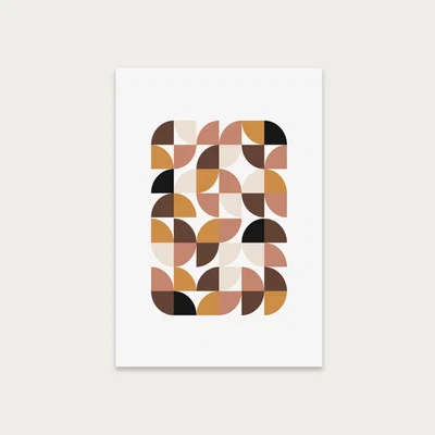 Bombinate.com Unframed Geometric I Art Print