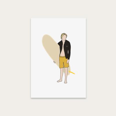 Bombinate.com Lookback Art Print Unframed