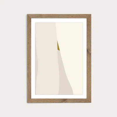 Bombinate.com In the Shadow Art Print Oak Frame