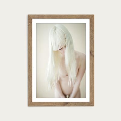 Bombinate.com Alicia 2 Art Print Oak Frame