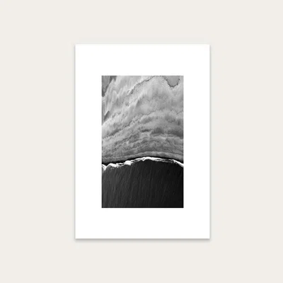 Bombinate.com Unframed Black Ocean Art Print