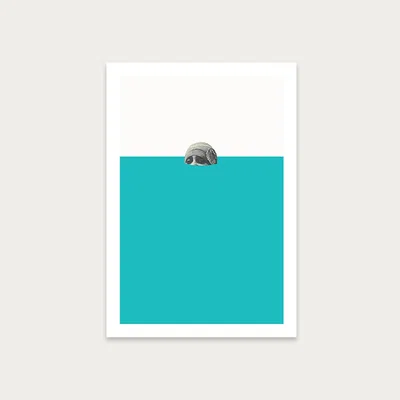 Bombinate.com Submerged Art Print Unframed