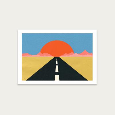 Bombinate.com Road to The Sun Art Print Unframed