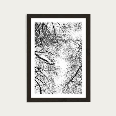 Bombinate.com Reaching into The Sky Art Print Black Frame