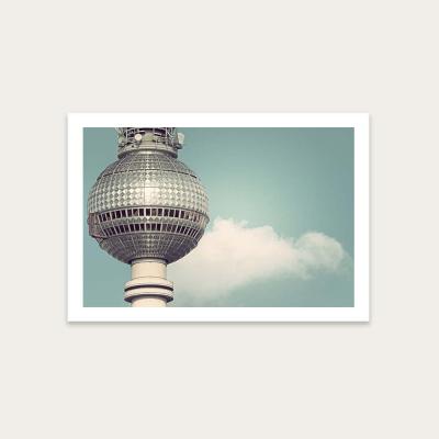 Bombinate.com Fernsehtrurm Art Print Unframed
