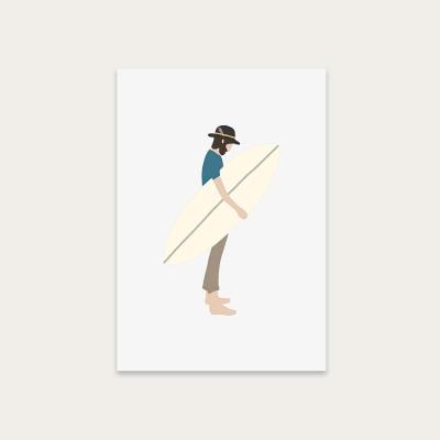Bombinate.com Man Art Print Unframed