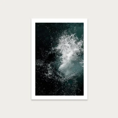 Bombinate.com Jump in the Water Art Print Unframed