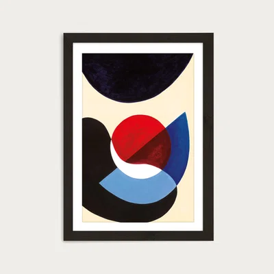 Bombinate.com Revisit #5.3 Art Print Black Frame