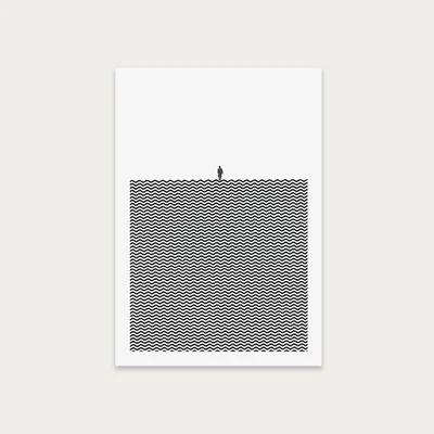Bombinate.com The Zone Art Print Unframed