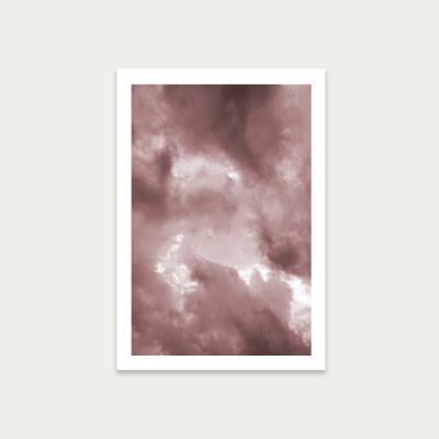 Bombinate.com Blush Clouds Art Print Unframed