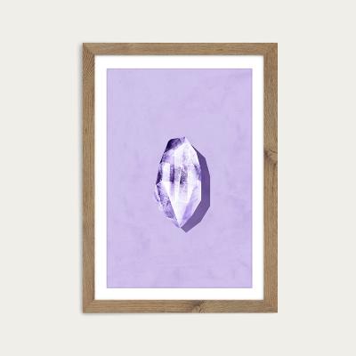 Bombinate.com Intuition Art Print Oak Frame