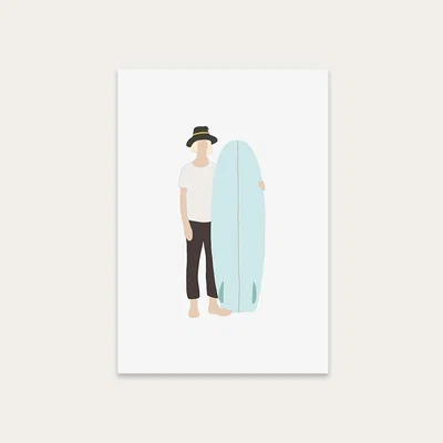 Bombinate.com Wonderer Art Print Unframed