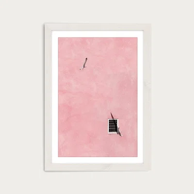 Bombinate.com Prison Break Art Print White Frame