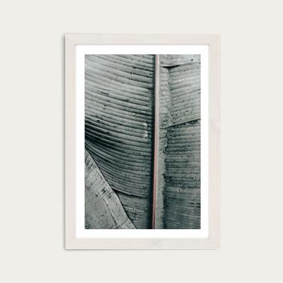 Bombinate.com Beach Palm Patterns Art Print White Frame