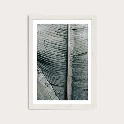 Bombinate.com Beach Palm Patterns Art Print White Frame