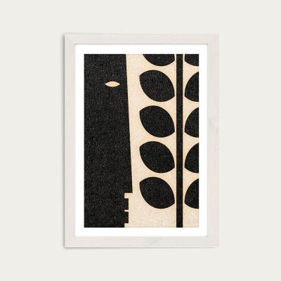 Bombinate.com Lurking Art Print White Frame