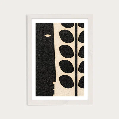 Bombinate.com Lurking Art Print White Frame