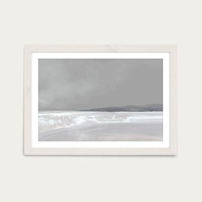 Bombinate.com Tides Art Print White Frame