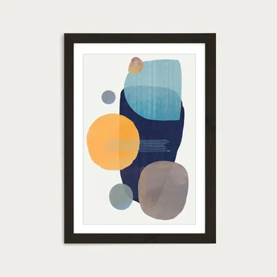 Bombinate.com Oceana No.1 Art Print Black Frame
