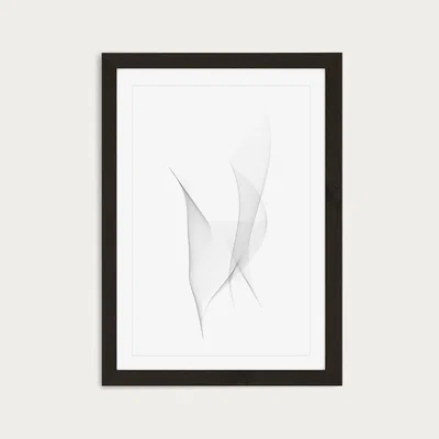 Bombinate.com Black Frame Sculpture I Art Print
