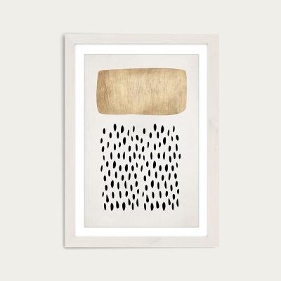 Bombinate.com Opus No.5 Art Print White Frame