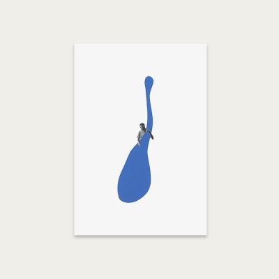Bombinate.com The Blues Art Print Unframed