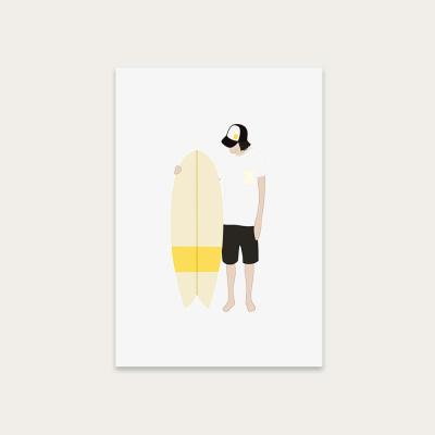 Bombinate.com Stick Art Print Unframed