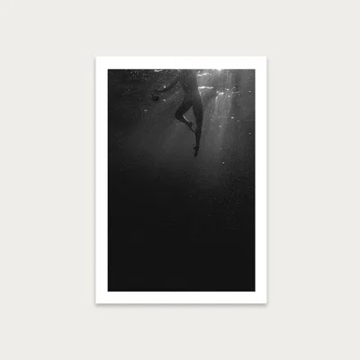 Bombinate.com Staying Calm Art Print Unframed