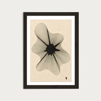 Bombinate.com The Door Art Print Black Frame
