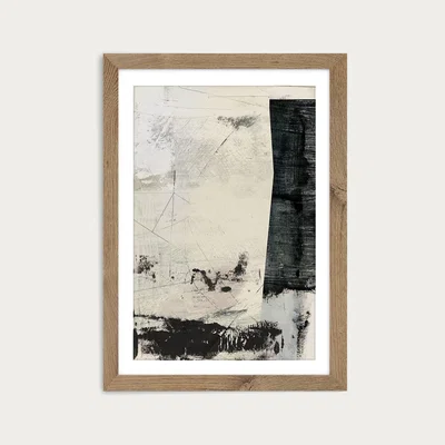 Bombinate.com Out Of Time Art Print Oak Frame