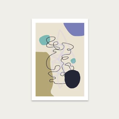 Bombinate.com Floating Minds No.1 Art Print Unframed