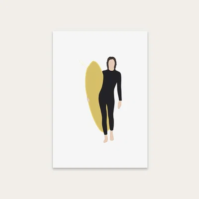 Bombinate.com Mellow Yellow Art Print Unframed