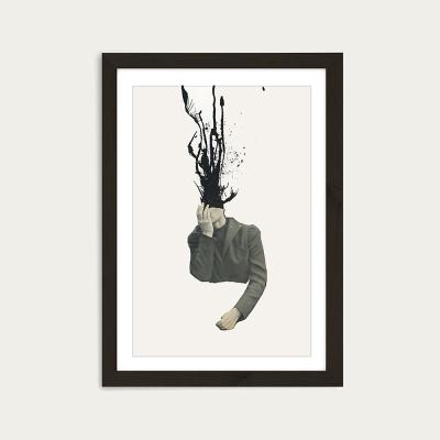 Bombinate.com Overwhelming Art Print Black Frame