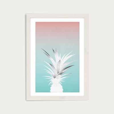 Bombinate.com Ananas Comosus Art Print White Frame