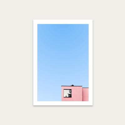 Bombinate.com Mirror House Art Print Unframed