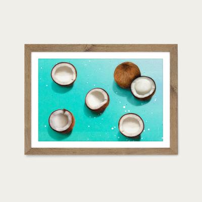 Bombinate.com Fruit No. 6 Art Print Oak Frame
