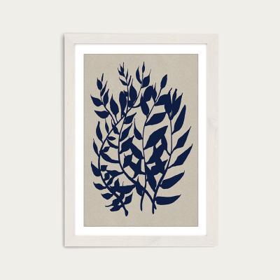 Bombinate.com Botany Art Print White Frame