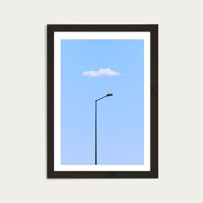 Bombinate.com Roof Over The Head Art Print Black Frame