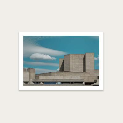Bombinate.com National Theatre 01 Art Print Unframed