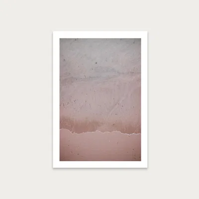 Bombinate.com Beach Patterns Art Print Unframed