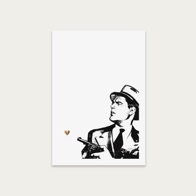 Bombinate.com Don't You Dare Art Print Unframed