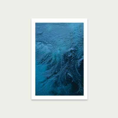 Bombinate.com Planets Blue Eye Art Print Unframed