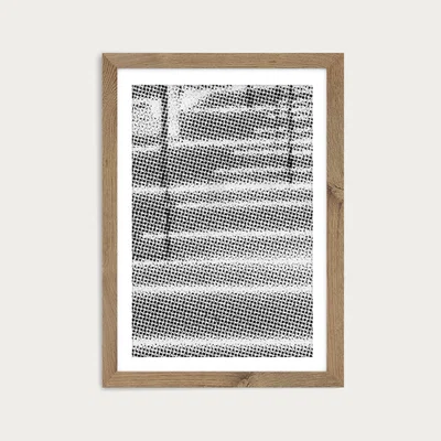 Bombinate.com Research N°010 Art Print Oak Frame