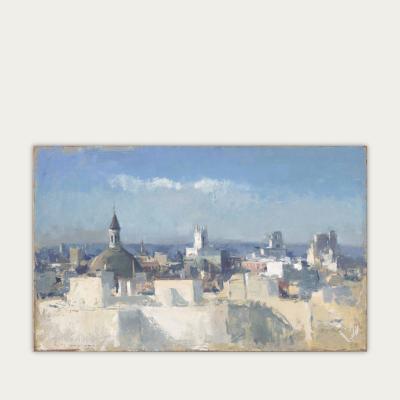 Bombinate.com Rooftops Of Madrid Art Print