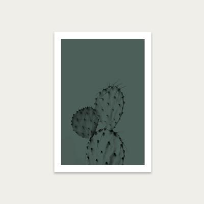 Bombinate.com Cacti Art Print Unframed