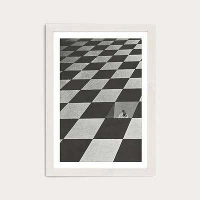 Bombinate.com Department Art Print White Frame